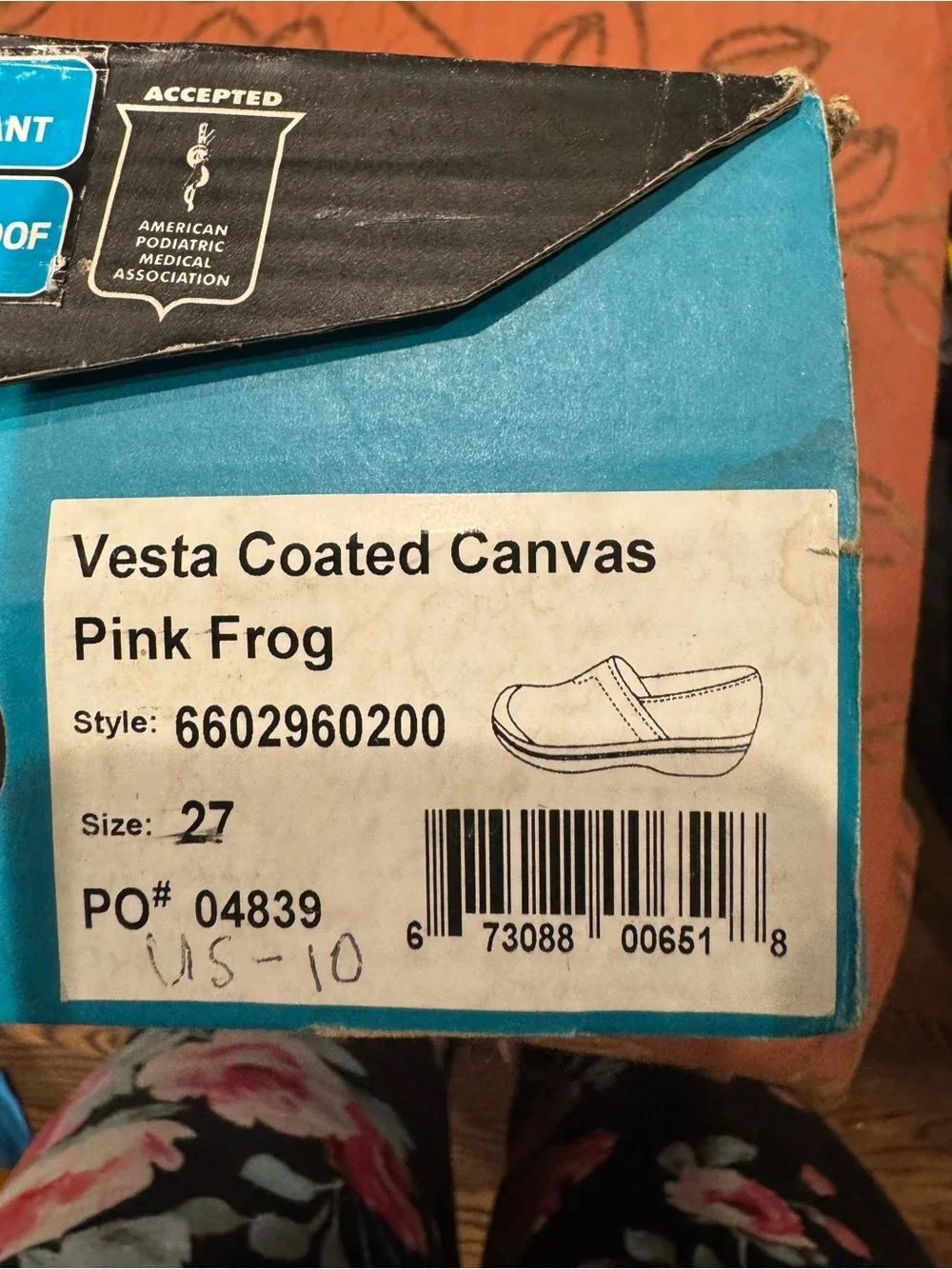 Dansko vesta coated